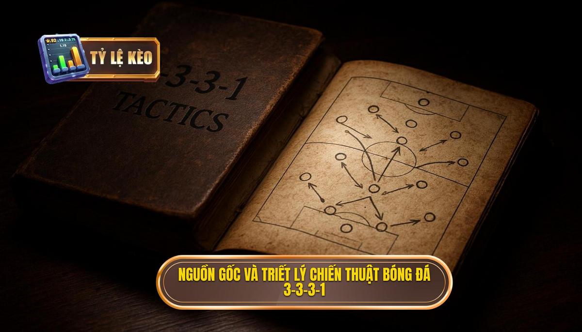 Nguồn gốc và Triết lý cốt lõi của Chiến thuật bóng đá 3-3-3-1