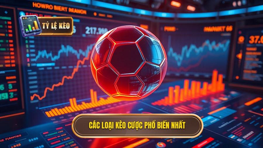 Cách xem tỷ lệ kèo cho người mới: Cẩm nang toàn tập để trở thành cao thủ 2 Các loại kèo cược phổ biến nhất