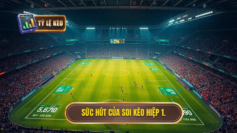 Mẹo soi kèo hiệp 1 chính xác: Nghệ thuật làm chủ 45 phút đầu trận 1 Sức hút của soi kèo hiệp 1.