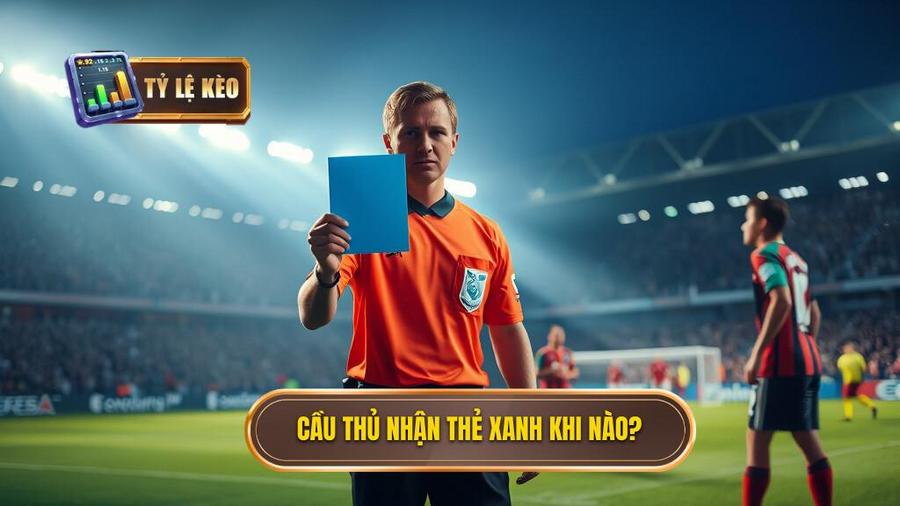 Thẻ xanh trong bóng đá là gì? Toàn tập kiến thức về cuộc cách mạng trọng tài 2 2. Cầu thủ nhận thẻ xanh khi nào_