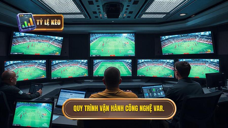 Công nghệ VAR trong bóng đá hoạt động thế nào? Phân tích chi tiết từ A-Z 2 2. Quy trình vận hành công nghệ VAR.