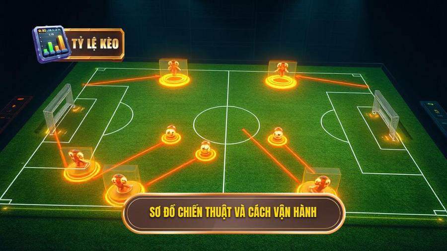 Chiến thuật Jose Mourinho: Đỉnh cao của sự thực dụng và nghệ thuật giành chiến thắng 1 2. Sơ đồ chiến thuật và cách vận hành