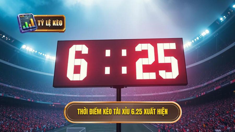 Kèo tài xỉu 6.25 là gì? Giải mã chi tiết và kinh nghiệm đánh bại nhà cái 3 Thời điểm kèo tài xỉu 6.25 xuất hiện