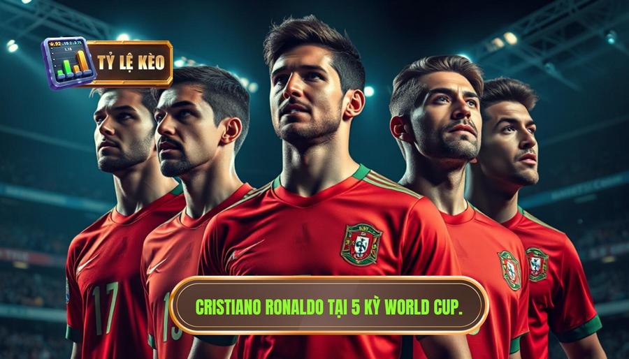 Thành tích của Ronaldo tại World Cup: Hành trình xuyên suốt hai thập kỷ 1 Tổng quan về 5 kỳ World Cup của Cristiano Ronaldo