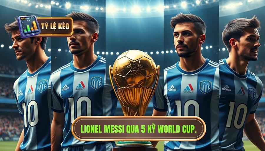 Thành tích của Messi tại World Cup: Hành trình từ cậu bé thiên tài đến nhà vua thế giới 1 Tổng quan về 5 kỳ World Cup của Lionel Messi