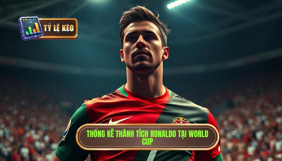 Thành tích của Ronaldo tại World Cup: Hành trình xuyên suốt hai thập kỷ 2 Thống kê chi tiết thành tích của Ronaldo tại World Cup